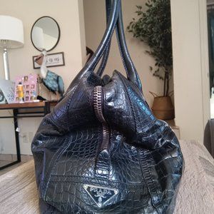 Prada crocodile Purse